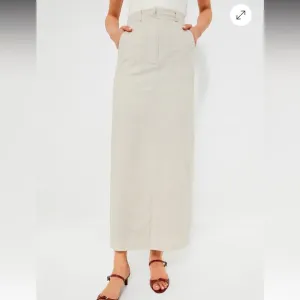 MOON RIVERNatural Midi Skirt