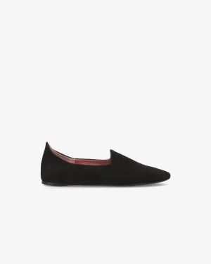 Moroccan Basic in Black Suede