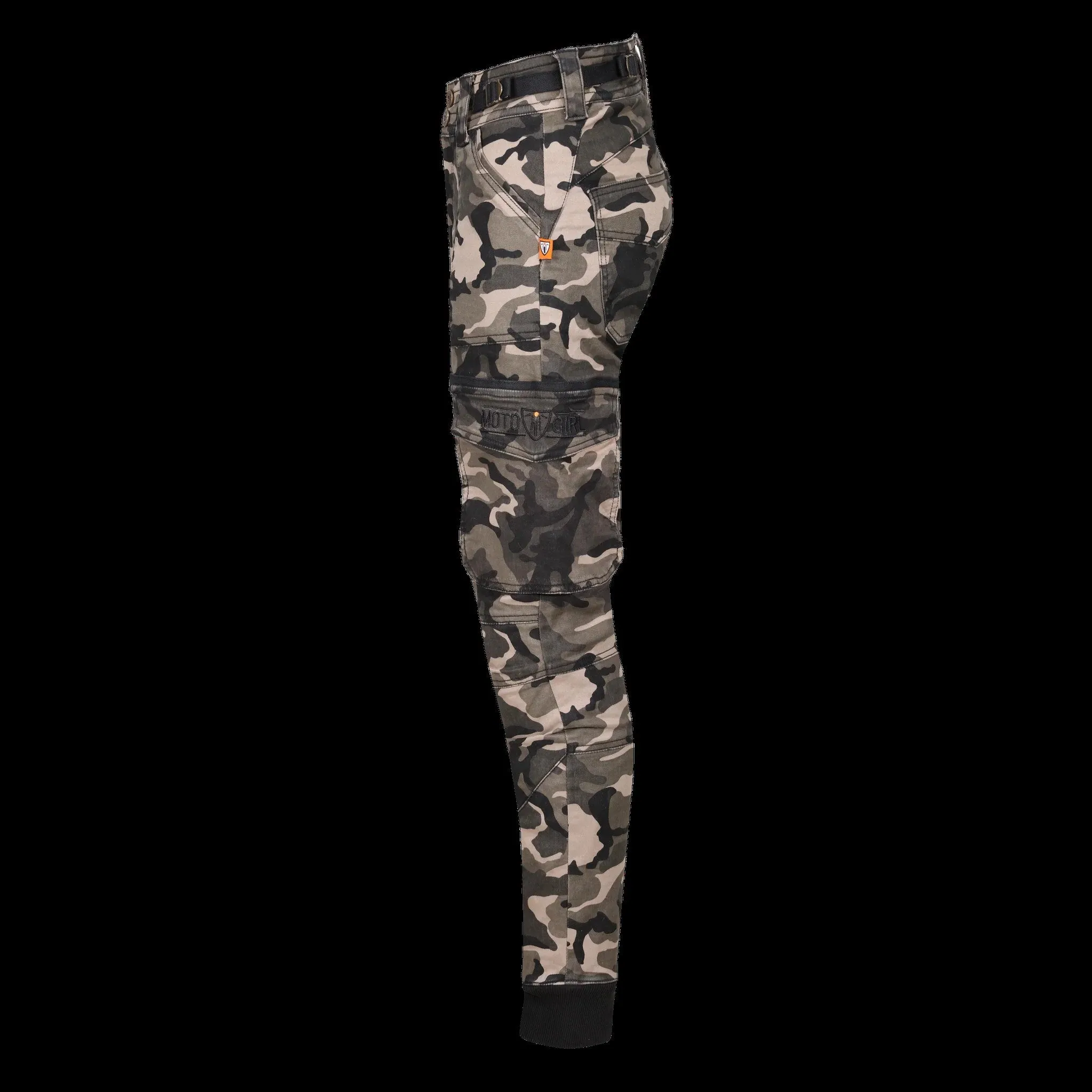 MOTOGIRL LARA CARGO TROUSERS | CAMO