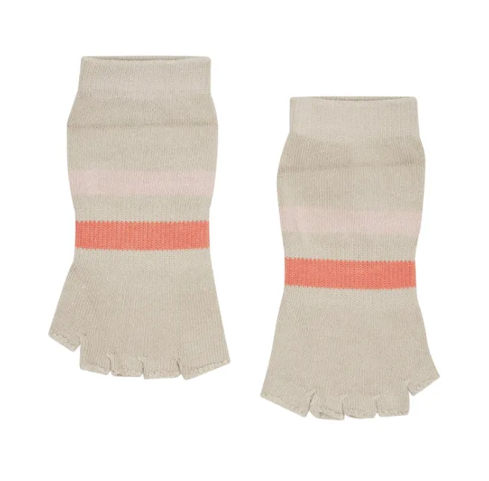 MoveActive Toeless Non Slip Grips Socks - Evie Taupe