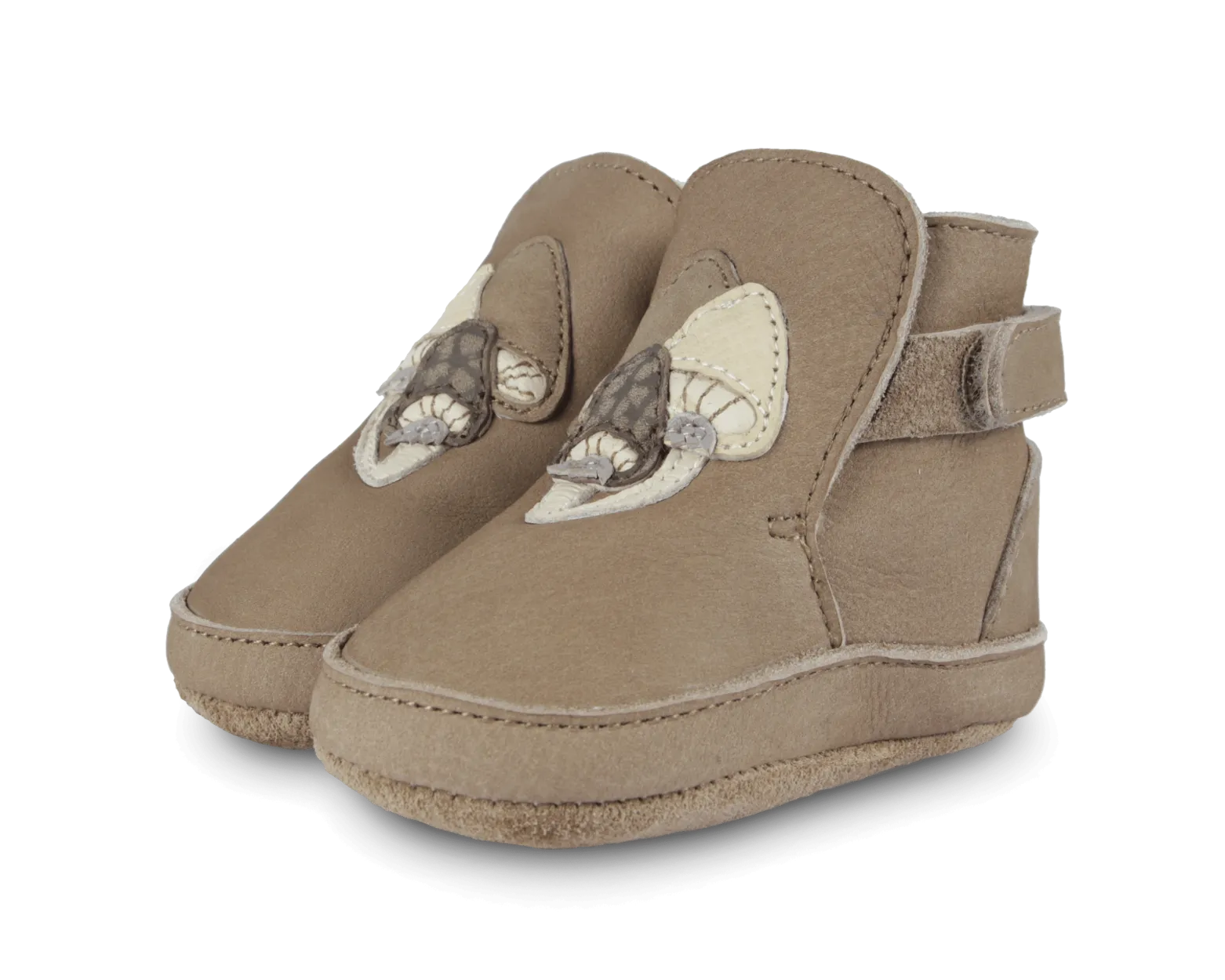Mush Booties | Fungi | Truffle Nubuck