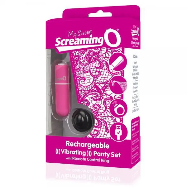 My Secret Remote Control One Size Vibrating Panties - Various Colors