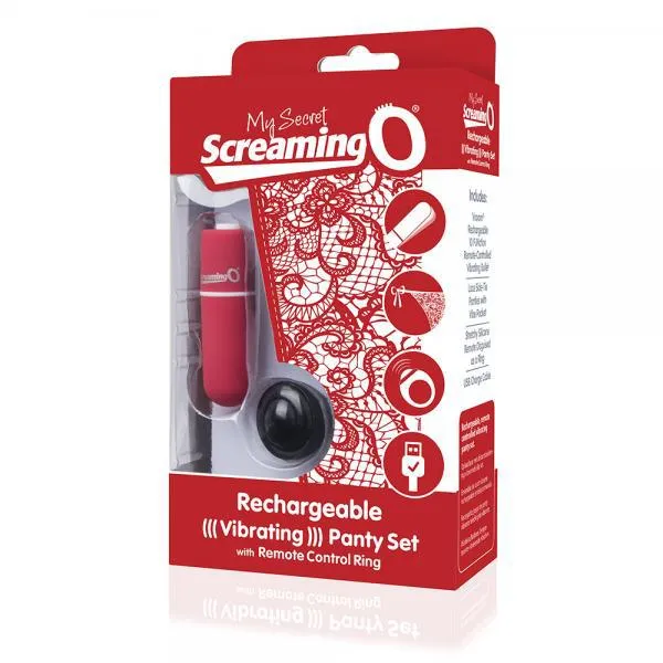 My Secret Remote Control One Size Vibrating Panties - Various Colors