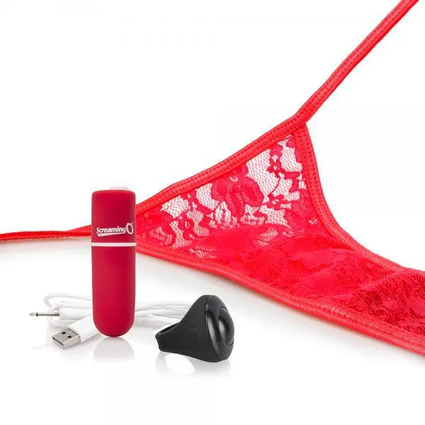 My Secret Remote Control One Size Vibrating Panties - Various Colors