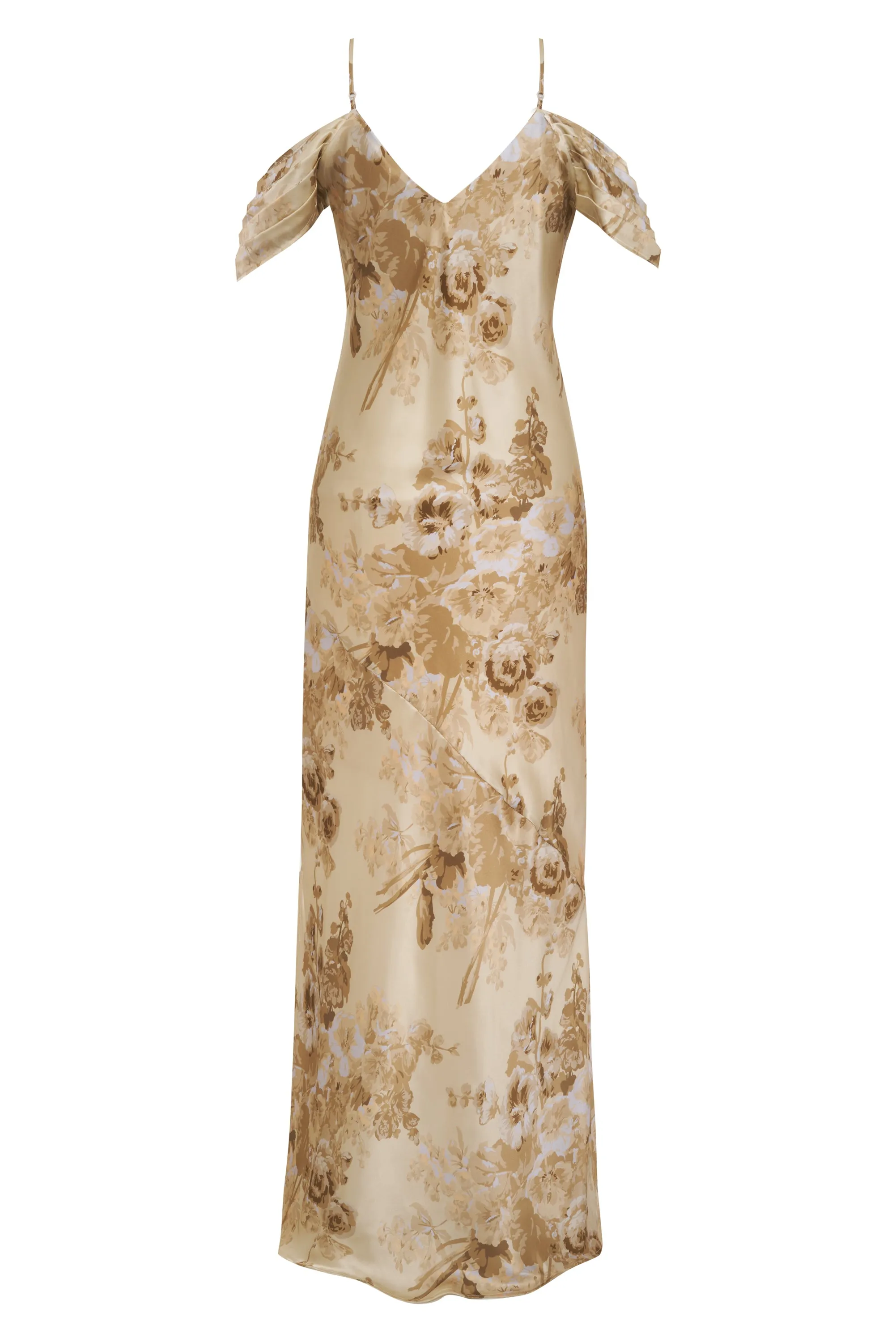 Napa Noa Long Slip Dress Raffia