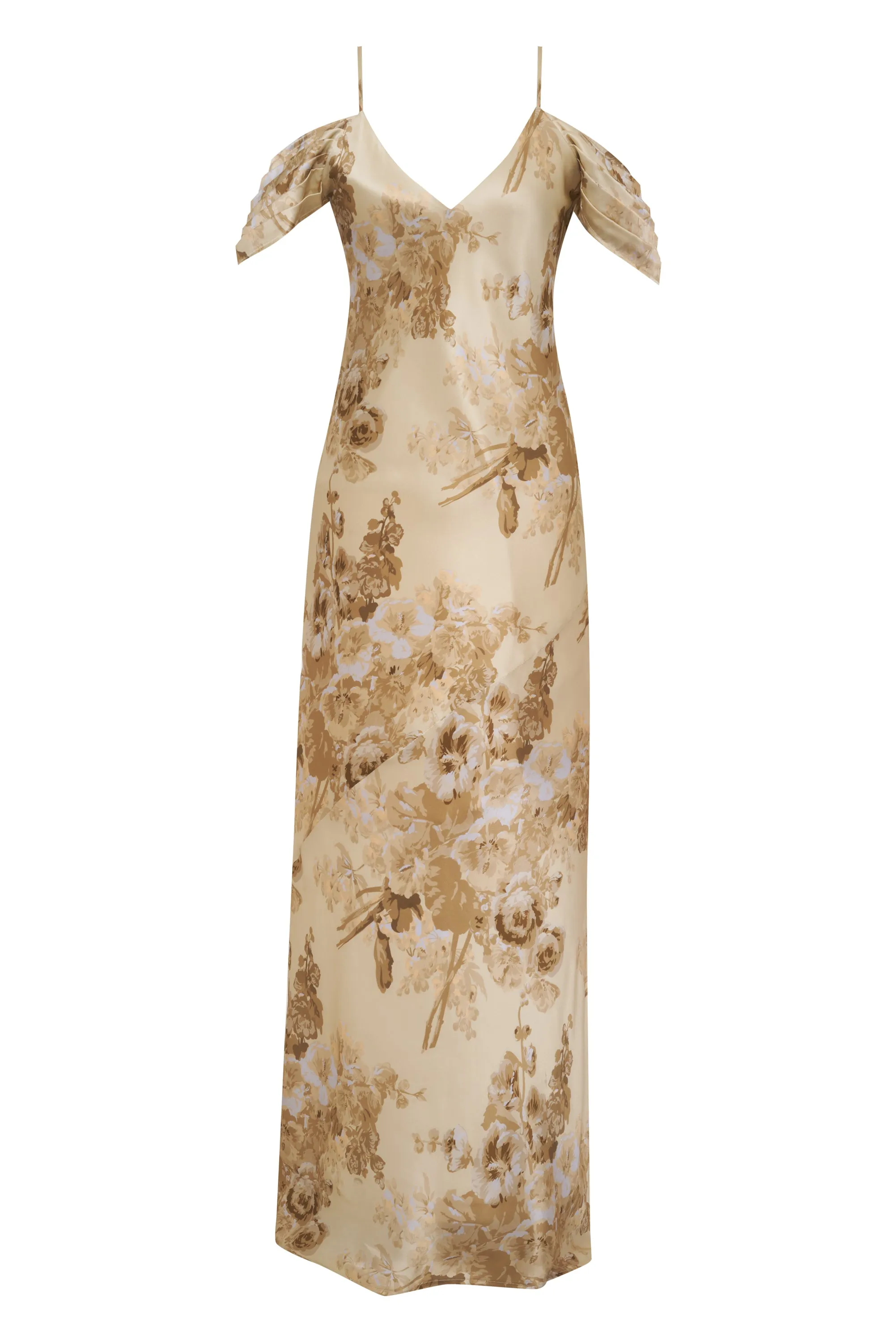 Napa Noa Long Slip Dress Raffia