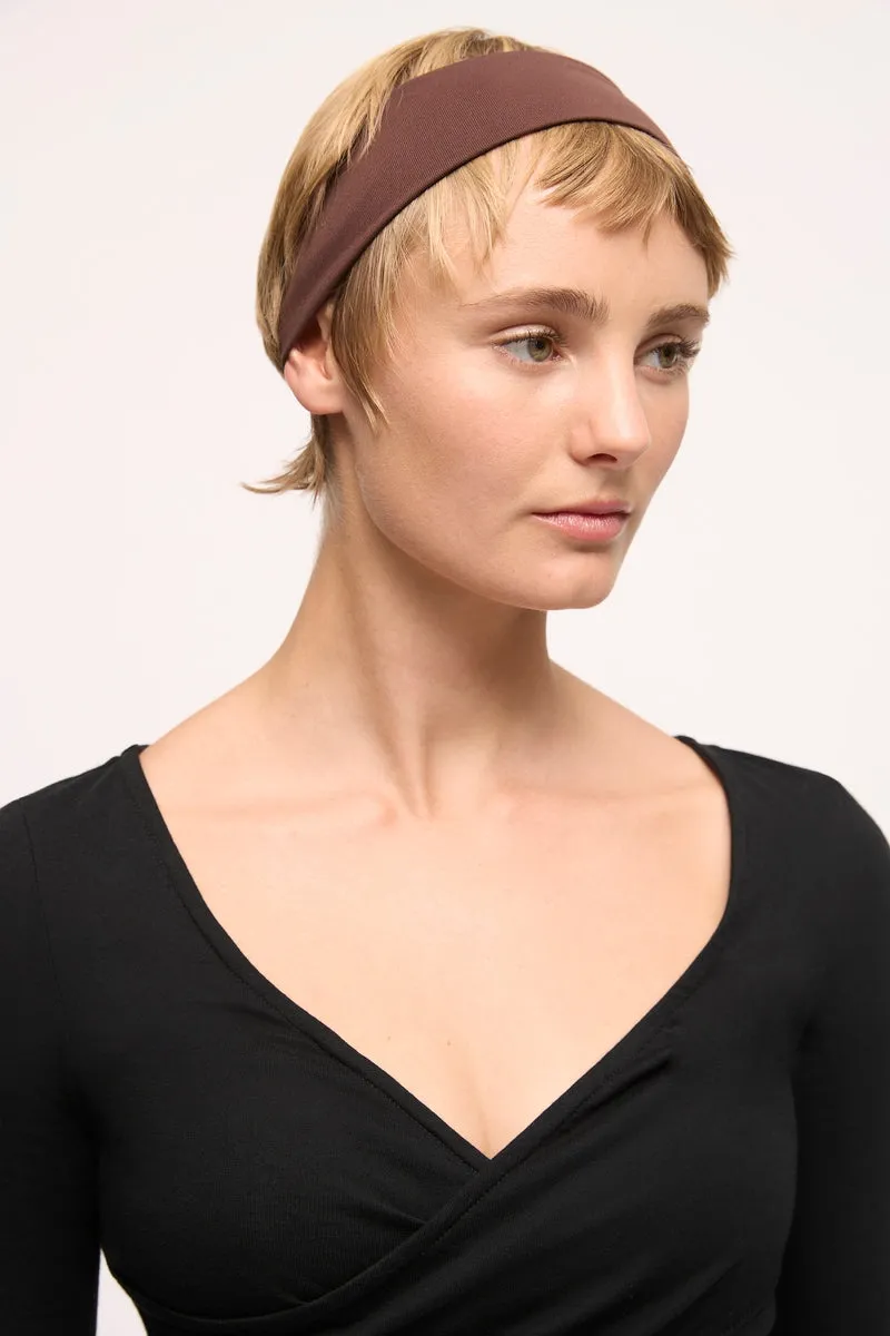Natalie Headband | Coffee