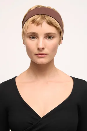 Natalie Headband | Coffee