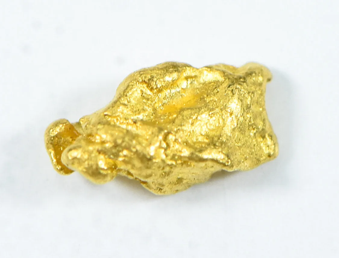Natural Gold Nugget Australian .14 Gram Genuine