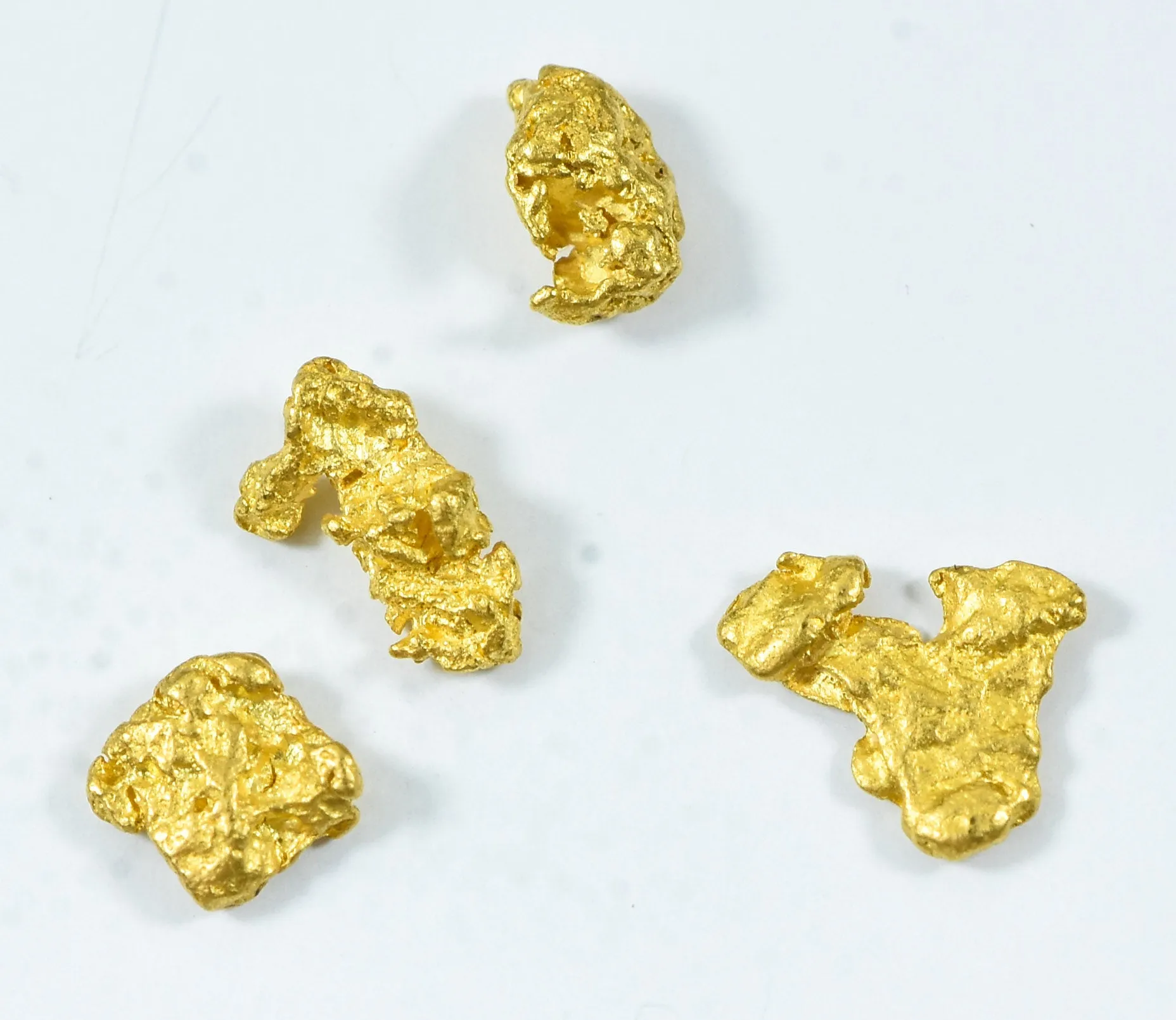 Natural Gold Nugget Australian .15 Gram Genuine