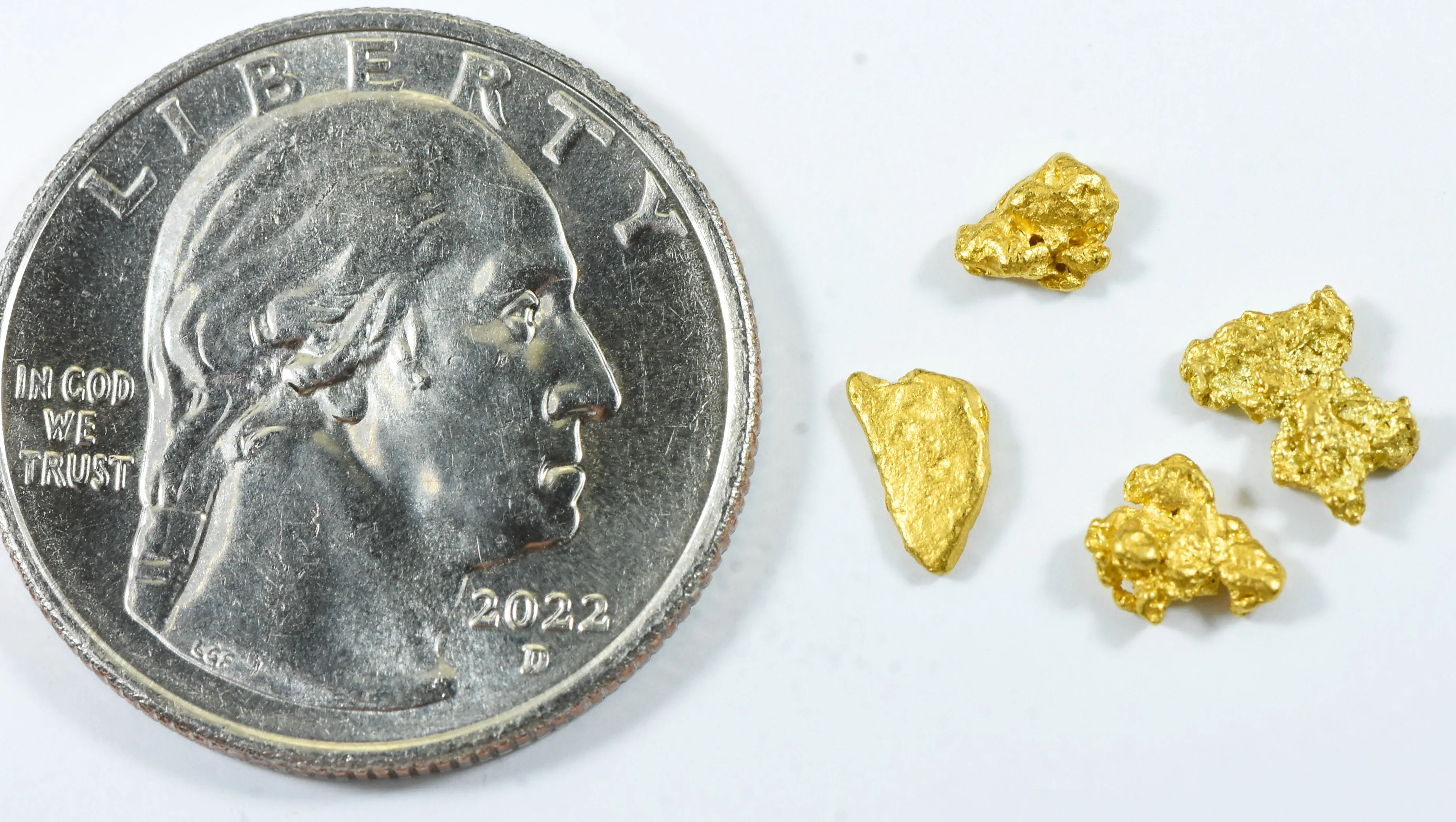 Natural Gold Nugget Australian .27 Gram Genuine