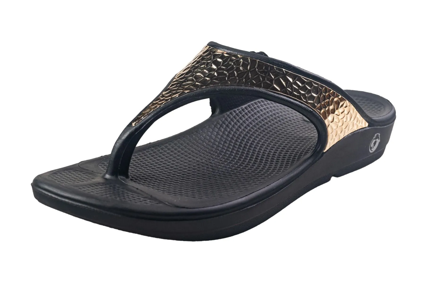 Neoz Ladies Full Black Chappal EVA (Florida B)