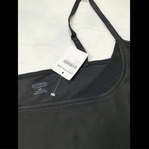 NEW‎ $78 Yummie by Heather Thomson Bustless Slip in Black [SZ Large ]