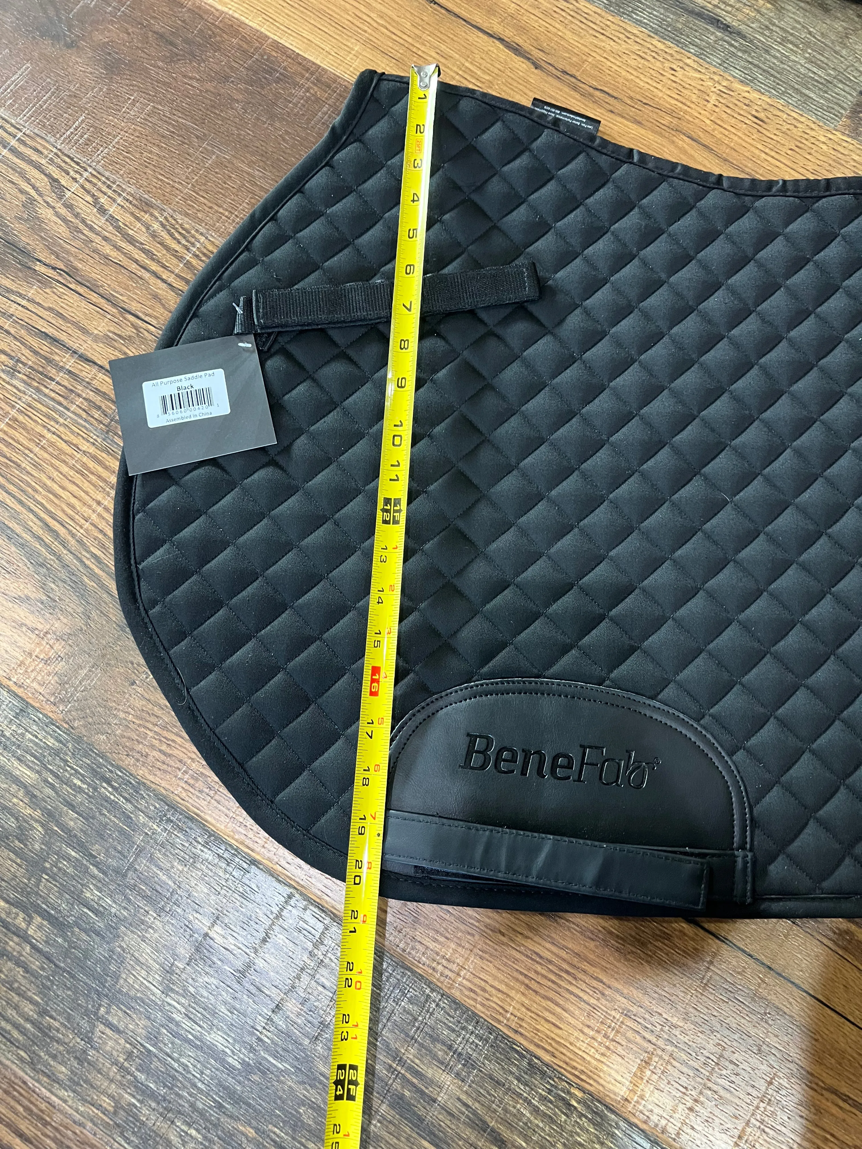 *NEW* Benefab THERAPEUTIC ALL-PURPOSE SADDLE PAD - Black