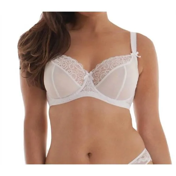 NEW CURVY KATE ellace balcony bra in white