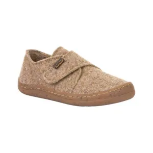 NEW FRODDO boy's wooly slippers in beige