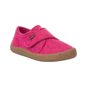 NEW FRODDO girl's wooly slippers in fuchsia