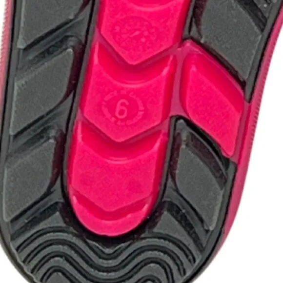NEW Girl's Kamik Snow Boots, Rose/Black, Kids Size 6