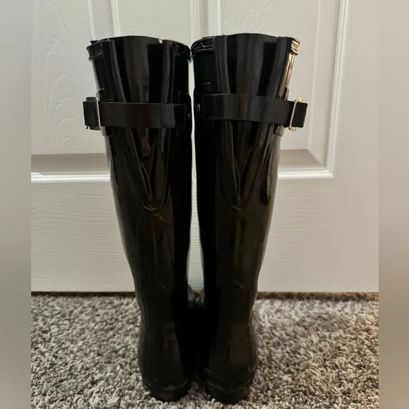 ✨New✨ Hunter Boots Original Tall Gloss Adjustable Back Rain Boots