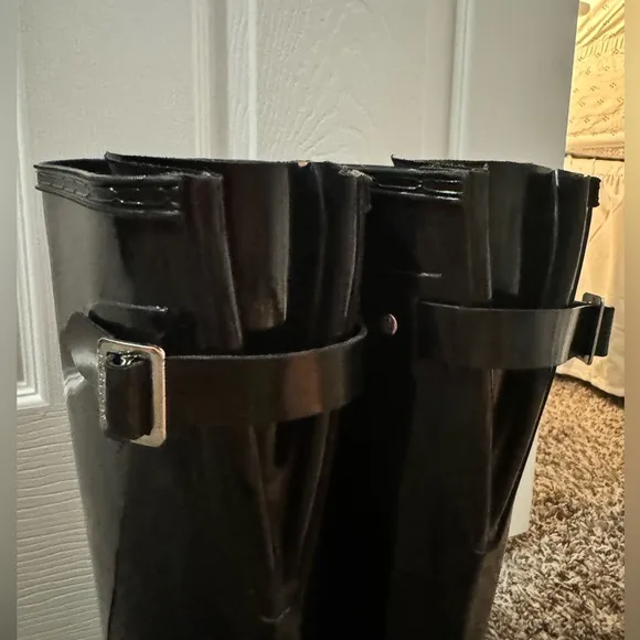 ✨New✨ Hunter Boots Original Tall Gloss Adjustable Back Rain Boots
