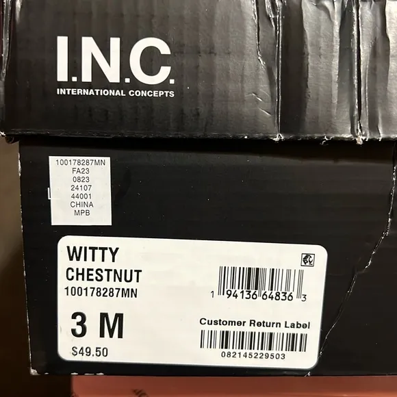 New I.N.C. International Concepts Little Girls Witty Faux Fur Boots Size 3