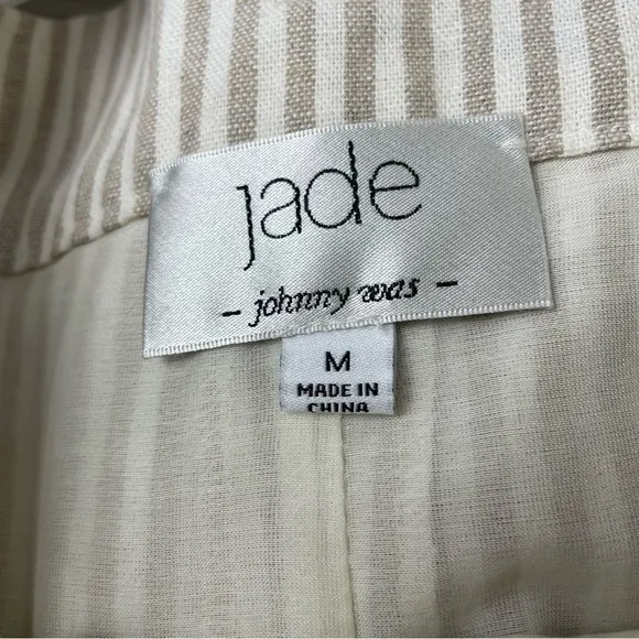 NEW Johnny Was Ciana Paper Waist Shorts Size Medium