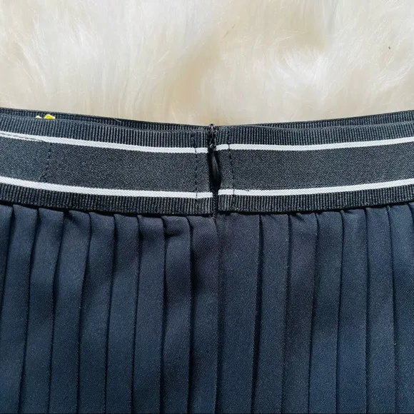 New! LALIPOP Design Pleated Polka Dot Pattern Midi Skirt