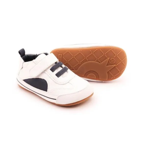 NEW OLDSOLES meshy sneaker in navy/snow