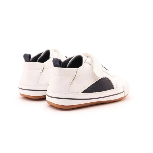 NEW OLDSOLES meshy sneaker in navy/snow