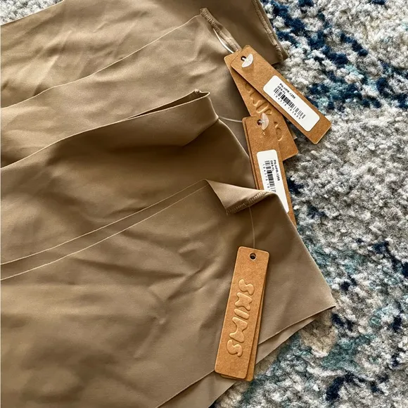 New SKIMS By Kim Kardashian Naked cheeky hipster panty bundle in Desert XL