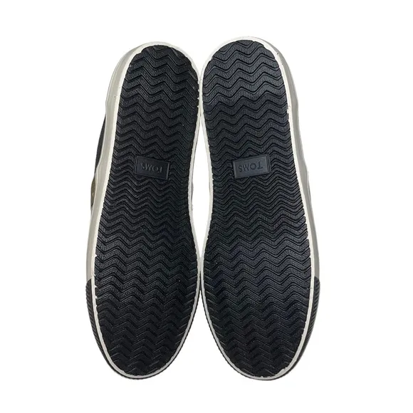 NEW Toms Men’s Baja Slip On Sneakers Aliens Camo Print size 9.5 Green
