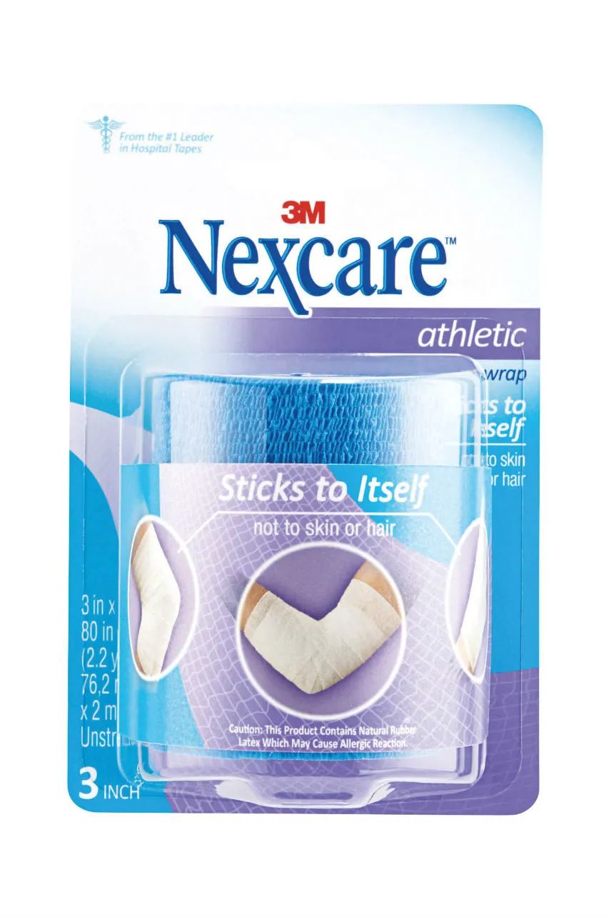 Nexcare Athletic Wrap 75mm Blue