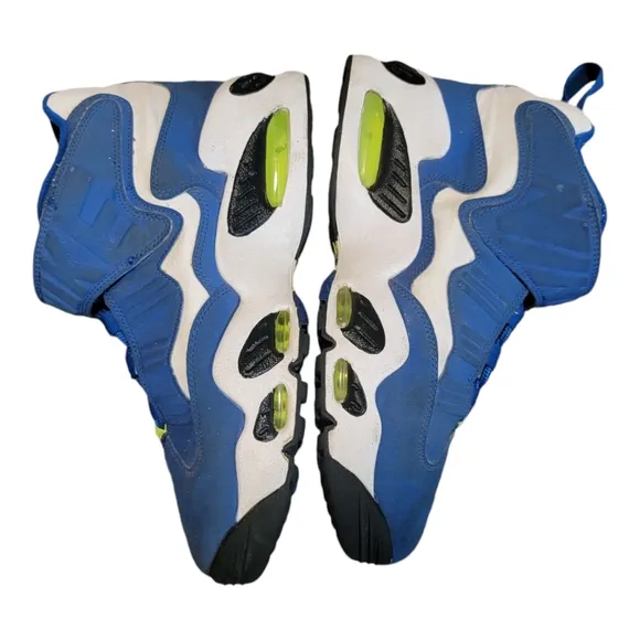 Nike Air Griffey Max 1 Varsity Royal/Volt/White/Black DJ5162-400 GS Sz 7Y See **