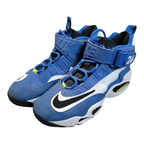 Nike Air Griffey Max 1 Varsity Royal/Volt/White/Black DJ5162-400 GS Sz 7Y See **