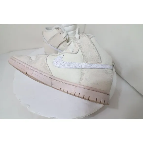 Nike Dunk High Retro PRM Cracked Leather SIZE 8