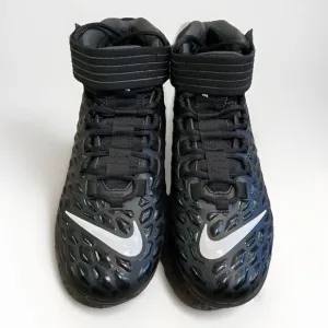 Nike Force Savage Pro 2 Mens Size 10 Black Football Cleat Shoe AH4000-002