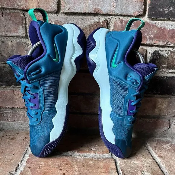 Nike Giannis Immortality 3 Blue Green Basketball Sneakers Shoes Size Men's 10.5