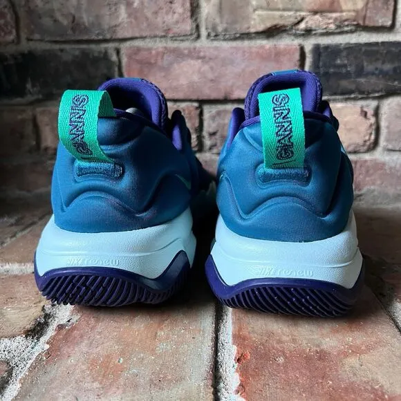 Nike Giannis Immortality 3 Blue Green Basketball Sneakers Shoes Size Men's 10.5