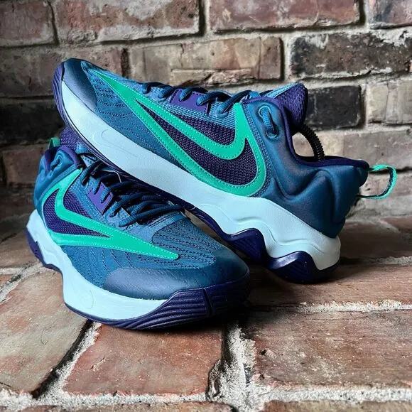 Nike Giannis Immortality 3 Blue Green Basketball Sneakers Shoes Size Men's 10.5