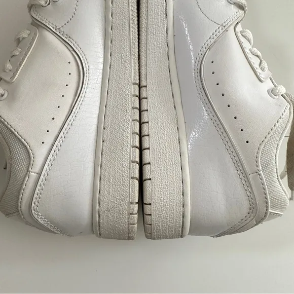 Nike Kids Air Jordan 1 Flight 2 Low White Sneakers Size 5YW