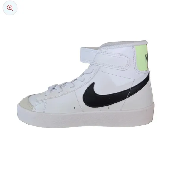 Nike Kids' Blazer Mid '77 High TopSneaker size 12.5C  NEW 'White Black Volt'