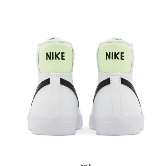 Nike Kids' Blazer Mid '77 High TopSneaker size 12.5C  NEW 'White Black Volt'