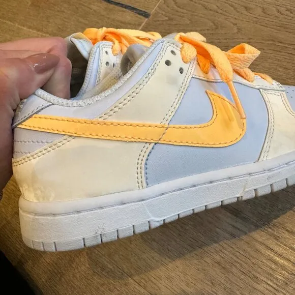 Nike Youth Dunk Low Sneakers Blue &amp; Orange