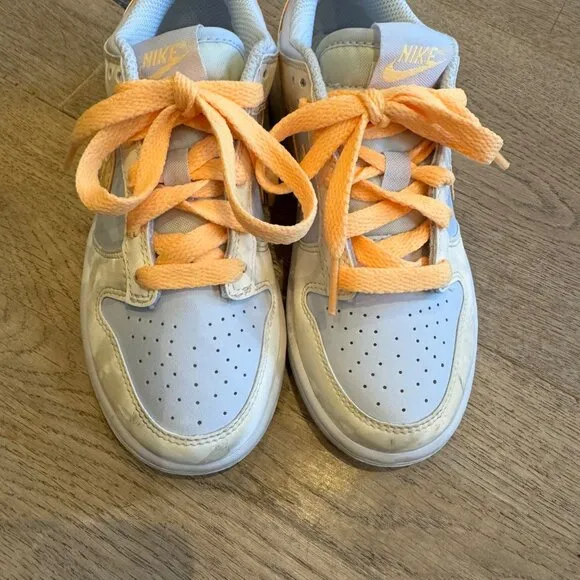Nike Youth Dunk Low Sneakers Blue &amp; Orange