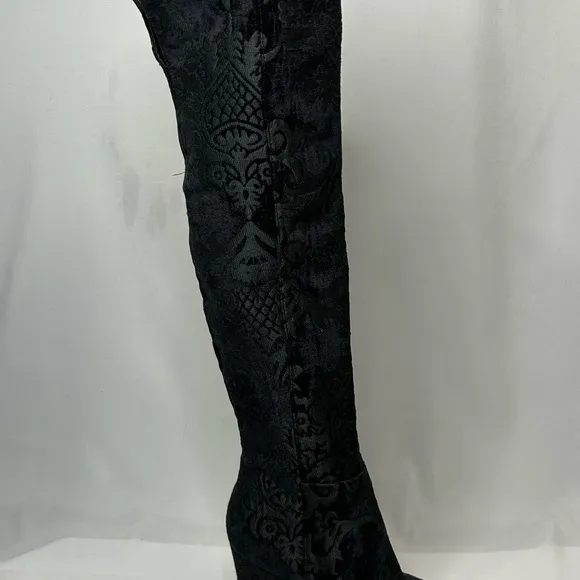 Nine West Seventh Brocade Over-The-Knee Boots, 7.5