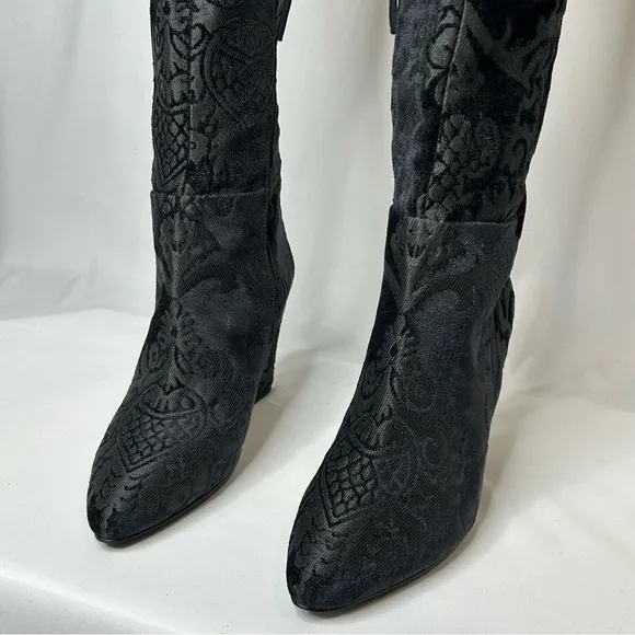 Nine West Seventh Brocade Over-The-Knee Boots, 7.5