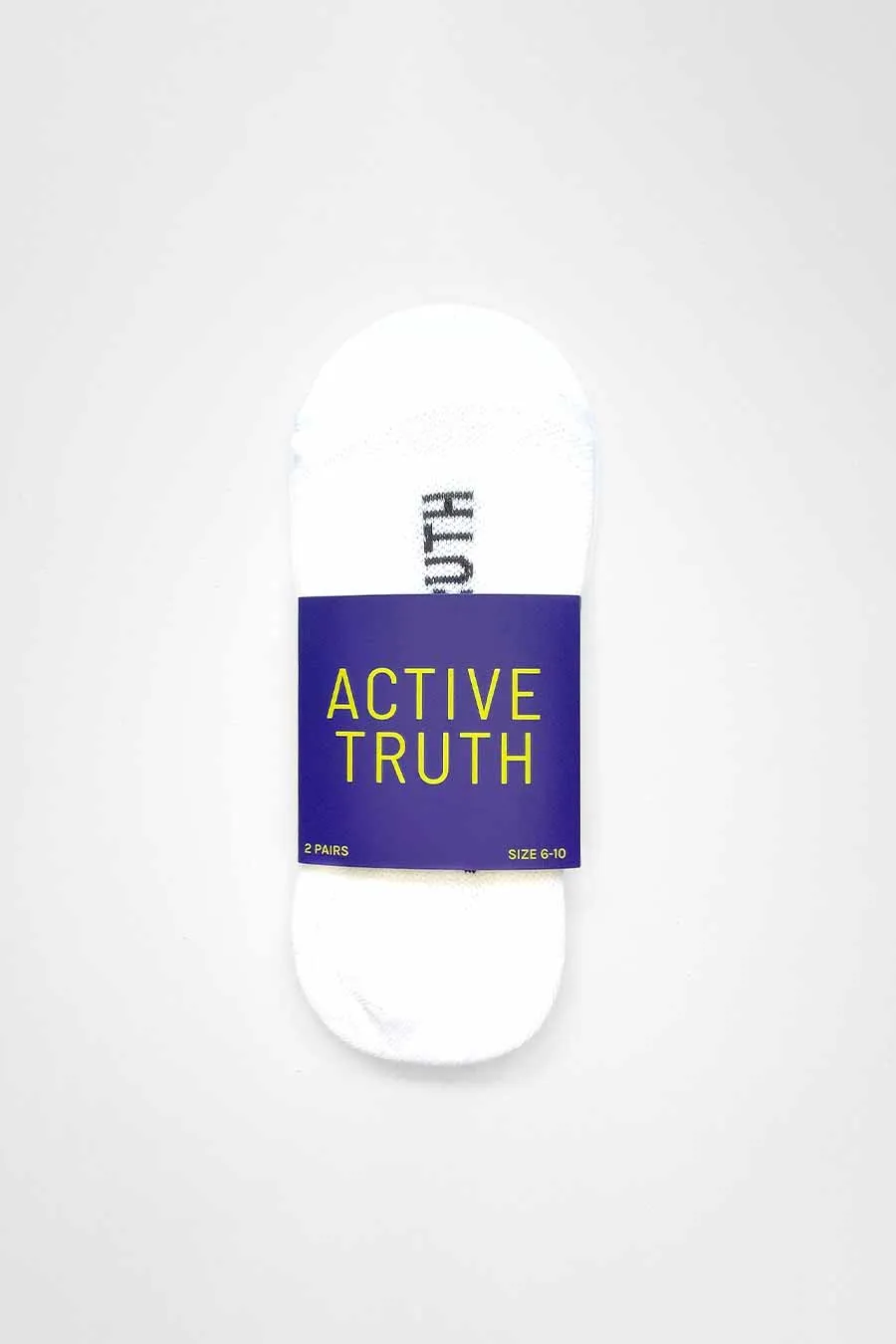 No-Show Socks - 2 Pack - White