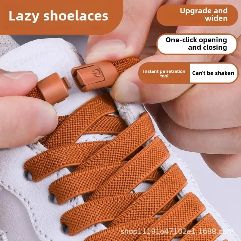 No-Tie Elastic Buckle Shoelaces
