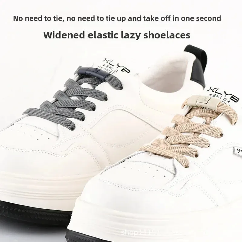 No-Tie Elastic Buckle Shoelaces
