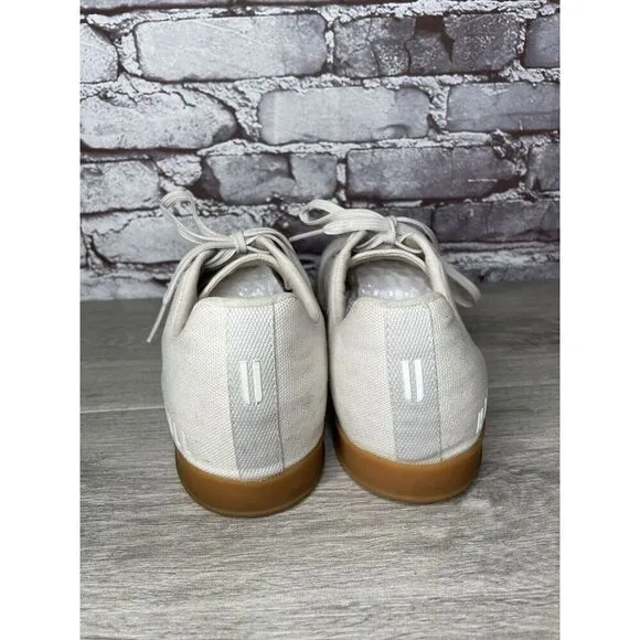 NoBull Ivory Canvas Trainer Training Lace Up Shoes Sneakers Men’s Sz 11M US/45EU